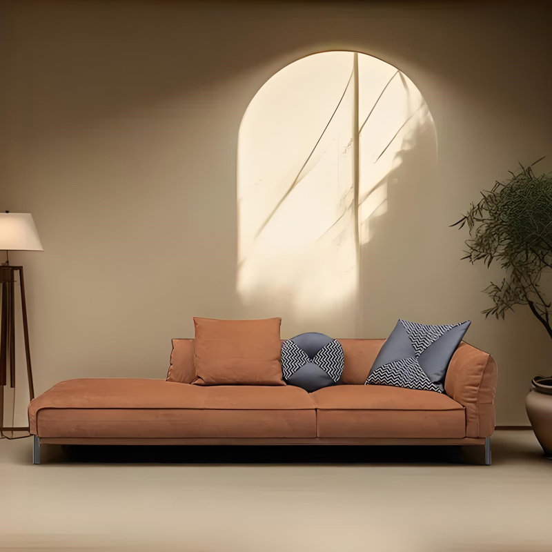 Chaise longue de loisirs moderne et simple, Orienté à droite