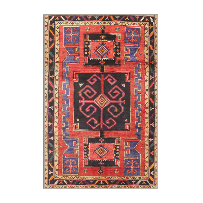 Balbuena Oriental Indoor Rug, Rectangle 5' x 7'