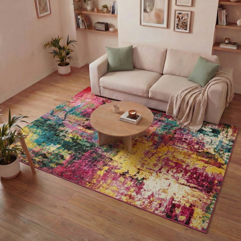Abstract Area Rug, Rectangular 160 x 220cm