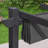 PURPLE LEAF Pergola Shade Cover for 11' X 13' Deck Porch Outside Outdoor Retractable Durable Fabric Canopy Replacement Top Only, Gray-109790223-109790226