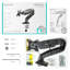 ONKRON Single Screen Desktop Mount