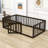 Hendrelino Wooden Daybed Frame with Guardrail-1132318929-1132318934