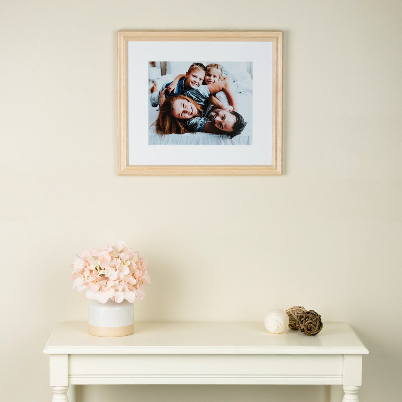 Beeler Clear Stain Wood Matte Picture Frame, 16" x 24"