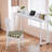 Dakera 70.8'' W Overbed Table with Wheels, Rolling Bed Desk, Writing Desk for Queen/Full Size Bed, MDF Panel + Metal Legs-841456724