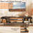 Canei TV Stand with Storage for 55/60/65 inch TV Modern Entertainment Center
