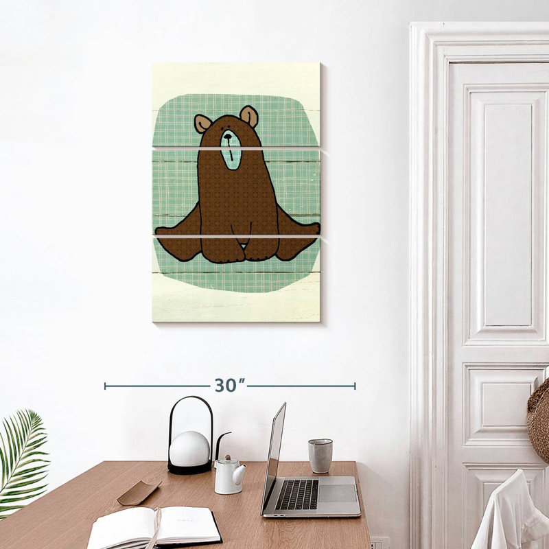Brampt Woodland Creatures Bear, 32" H x 20" W