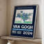 Van Gogh, exposition d'affiches I, impression encadrée - bois massif-610758468