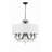 Havant 5 Light Matte Black Chandelier