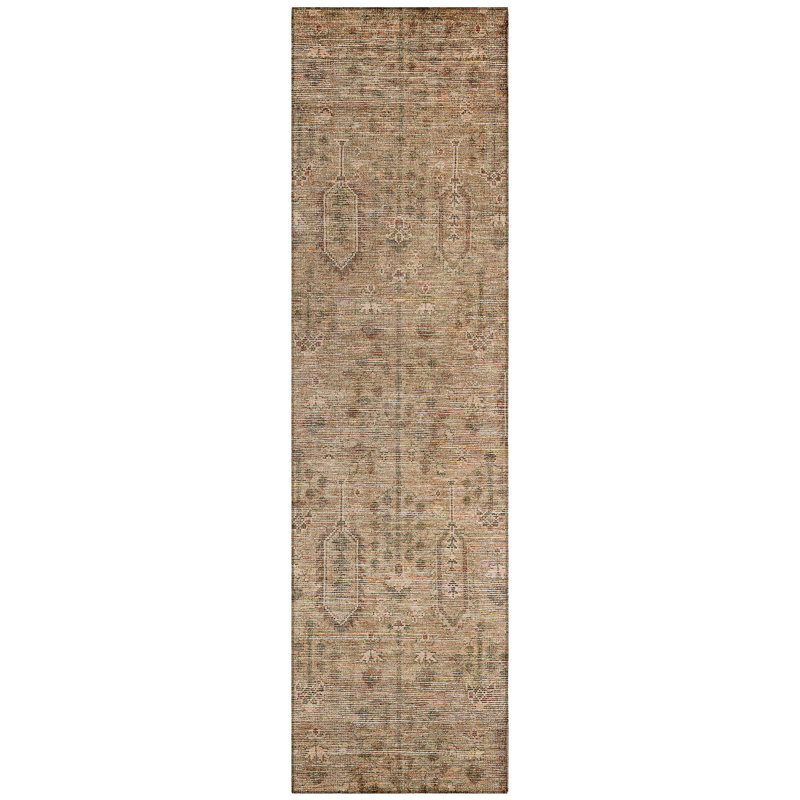 Chamaya Southwestern Indoor / Outdoor Rug, Runner 2'3" x 7'6"