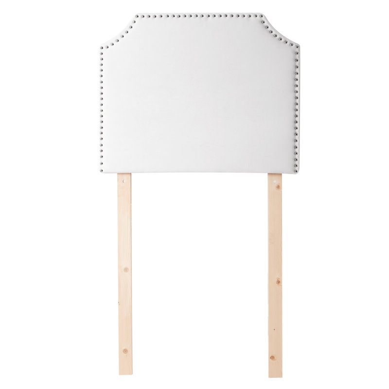 Upholstered Headboard, White