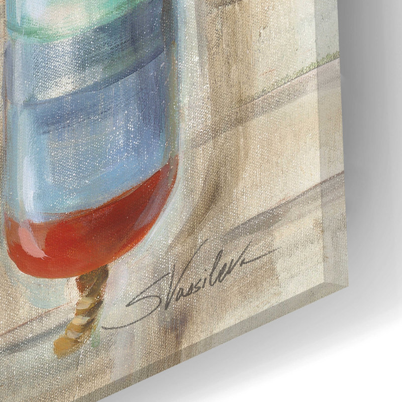 «Summer Buoys» par Silvia Vassileva, art mural en verre acrylique, H 12 po x l 24 po x P 0,2 po