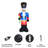 8FT Christmas Lighted Inflatable Soldier Décor