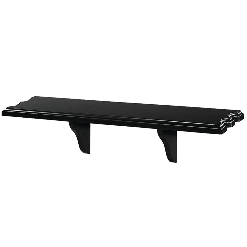 Tablette murale, Noir