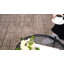Tapis de couloir minimaliste à motif de quadrillage brun moderne Abani Rugs Austin AUS100A-619599120