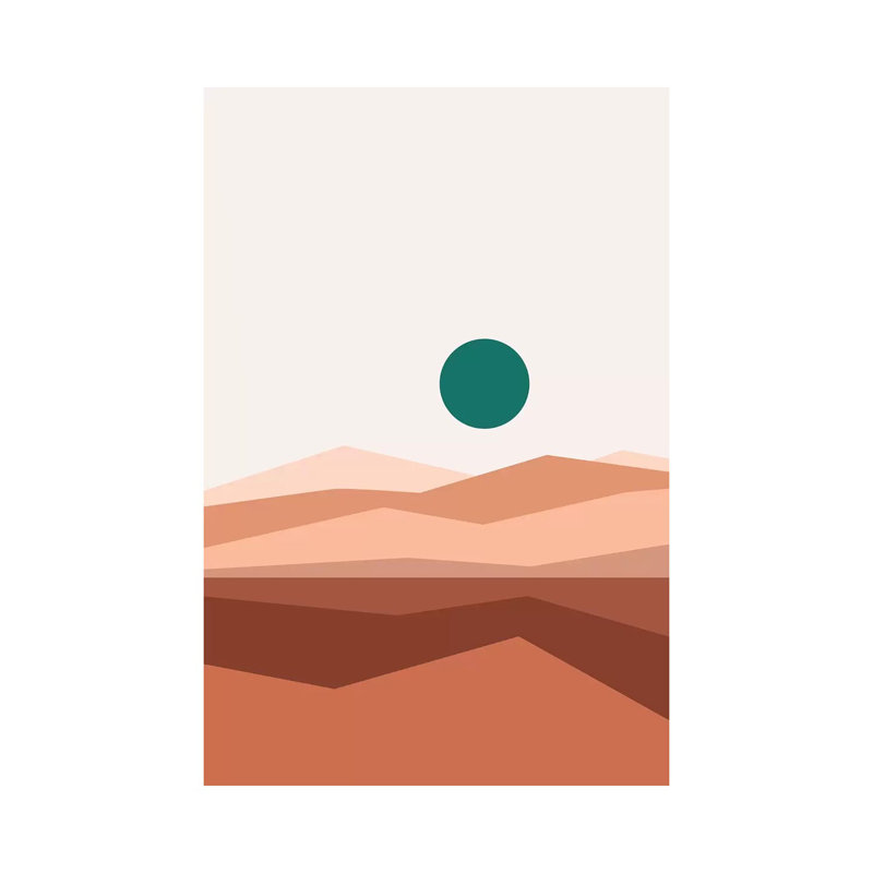 Canyon IA - Print on Canvas, 30.48 cm H x 45.72 cm W, Wrapped Canvas