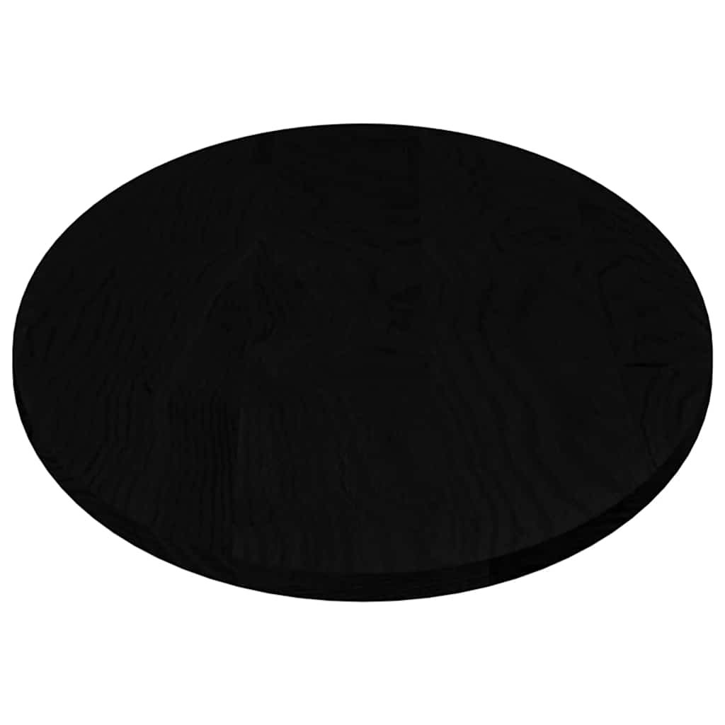 Vidaxl tabletop in dark brown, solid oak wood, 80 x 40 x 2cm