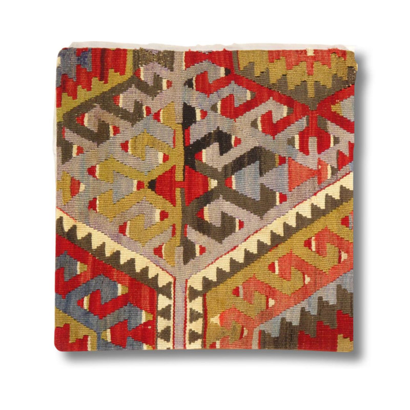 Wool Square Pillow Cover & Insert