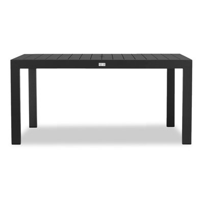 Classic Aluminum 8-Seater Square Dining Table