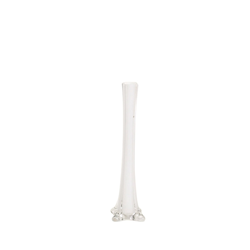 Vase de table Shadle, Blanc, H 12 po x l 3 po x P 3 po