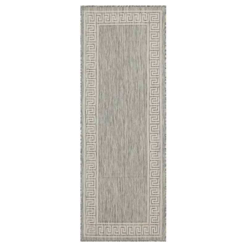 2 Ft. 7 In. X 7 Ft. 3 In. Indoor/Outdoor Area Rug, Runner 2'7" x 7'3"