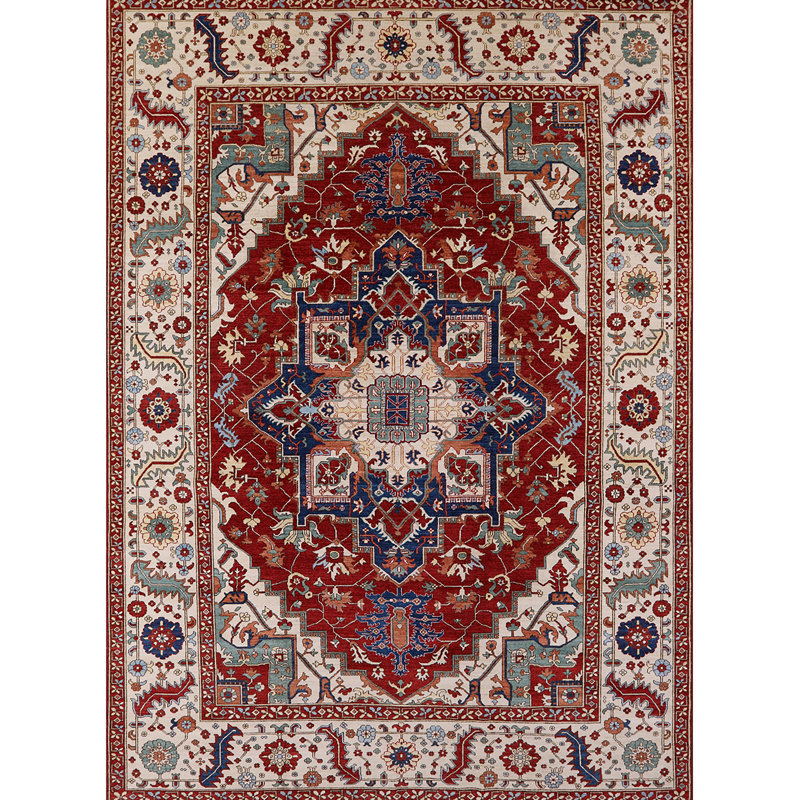 Oriental Indoor Rug, Rectangle 7' x 10'