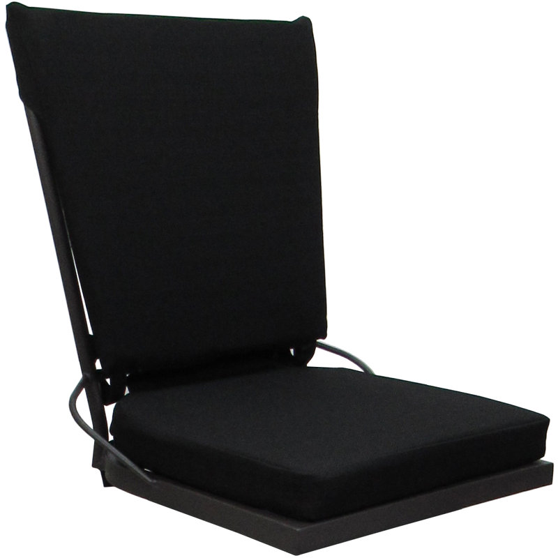 Chaise d'appoint Jerin, Noir / gris