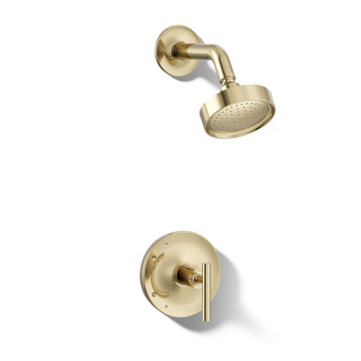 Ensemble de garniture de douche Kohist Purist Rite Temp avec poignée à levier