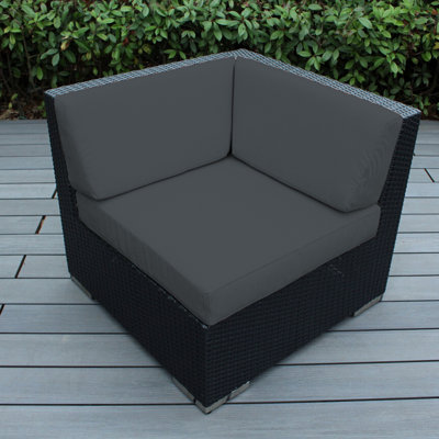 Chaise de patio avec coussins Billyjo