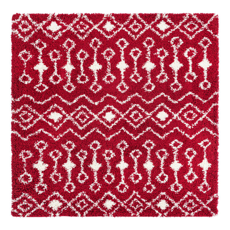 Griego Geometric Indoor Rug, Square 6'1"
