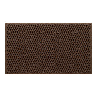 WaterHog Non-Slip Solid Color and Geometric Doormat