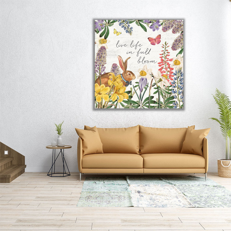 Paques de Pâques II, impression sur toile, H 16 po x l 16 po