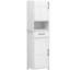 Armoire de rangement double pour salle de bain