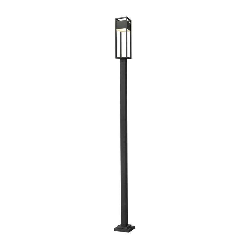 Lampadaire à DEL 1 lumière Esquibel, H 119,75 po x l 9,25 po x P 9,25 po