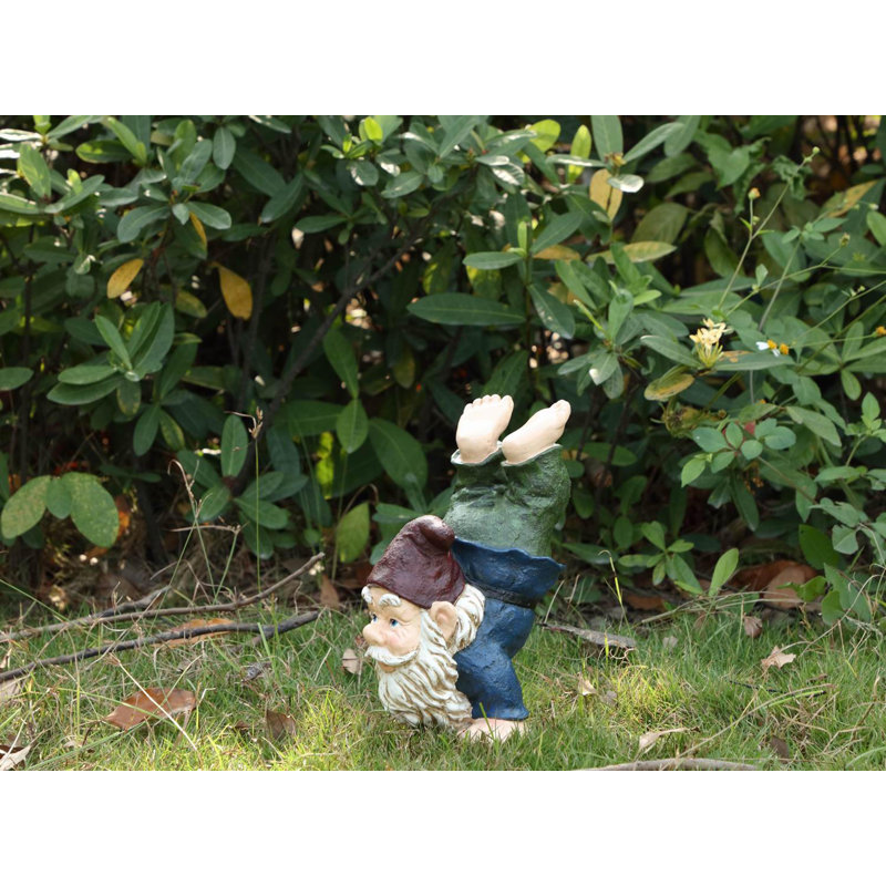 Gnome Doing Handstand