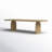 Fen Solid Wood Top Dining Table-102715094