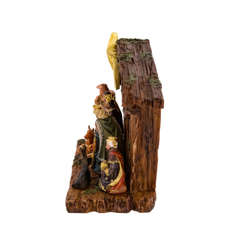 Kurt Adler 11-Piece Christmas Nativity Set with Stable