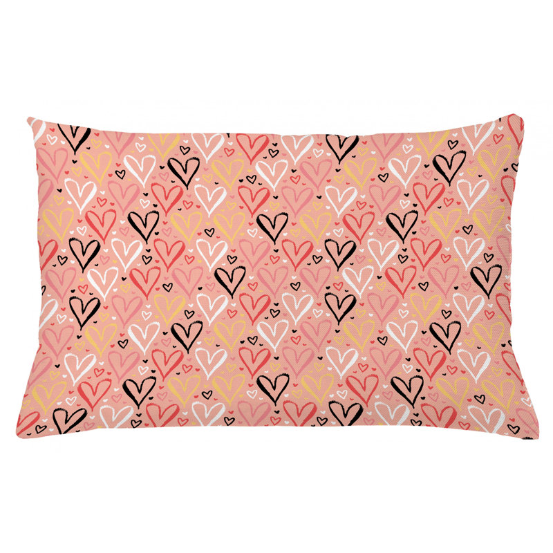 Housse de coussin lombaire intérieur/extérieur, 16 po x 26 po