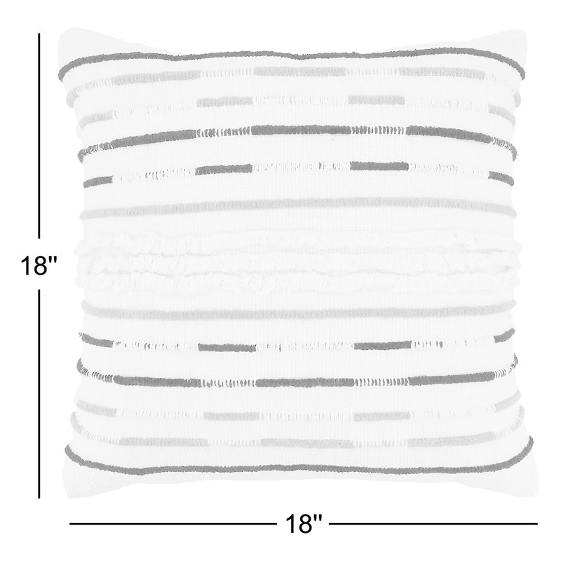 Vera Collection Cotton Pillow Cover
