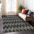 Machine Washable Indoor/Outdoor Kugler ACN2415 Geometric Rug-220821912