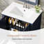 24" Modern Freestanding Solid Wood Bathroom Vanity, Sink Included-480866051-479757263