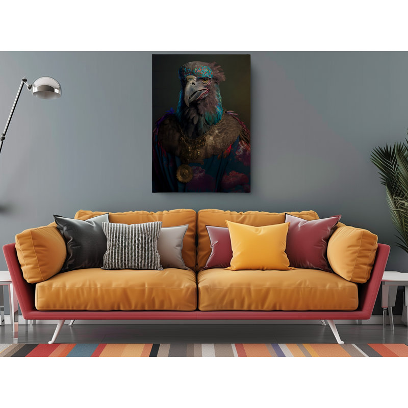 " Eagle Mentor Advisor ", 45" H x 30" W x 1" D