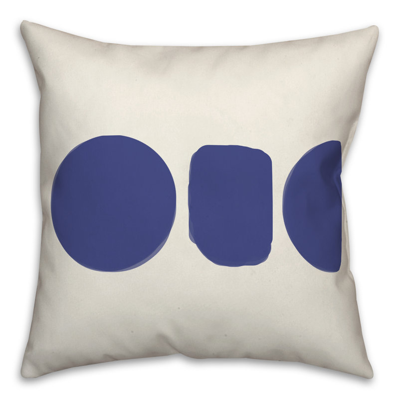 Coussin horizontal 3, 18 po x 18 po
