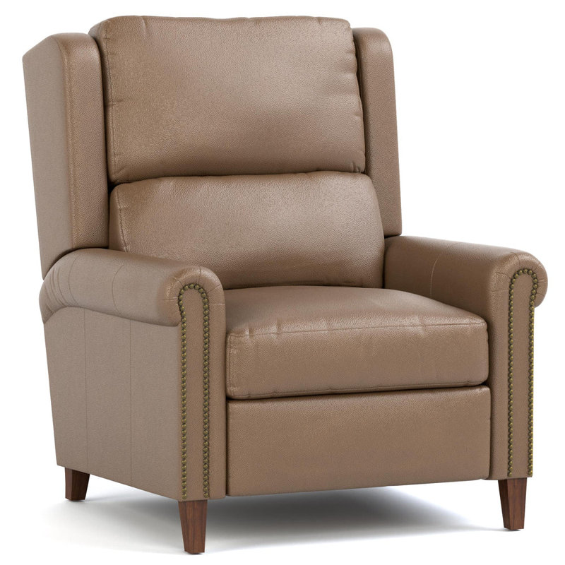 Woodlands Small Roll Arm Power Recliner, Yes, Selvano Granite