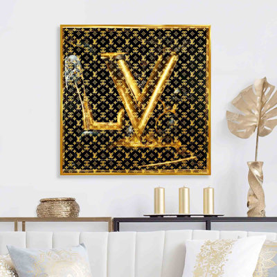 Luxury Brand Design I - Fashion Canvas Wall Art