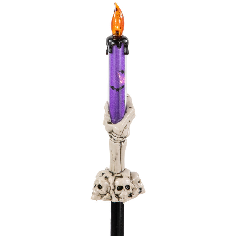 Ensemble de 6 bougies décoratives d'Halloween à DEL