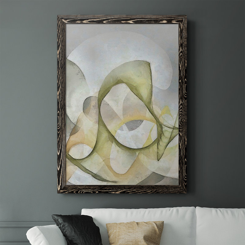 Macartney Excouverte II, reproduction d'art sur toile, Noir, H 43,5 po x l 31,5 po x P 1 po