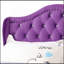 Lit double tapissier Transitional