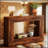 47 Inches Wooden Console Table, Narrow Long Sofa Table For Living Room And Entryway, Rustic Farmhouse Design