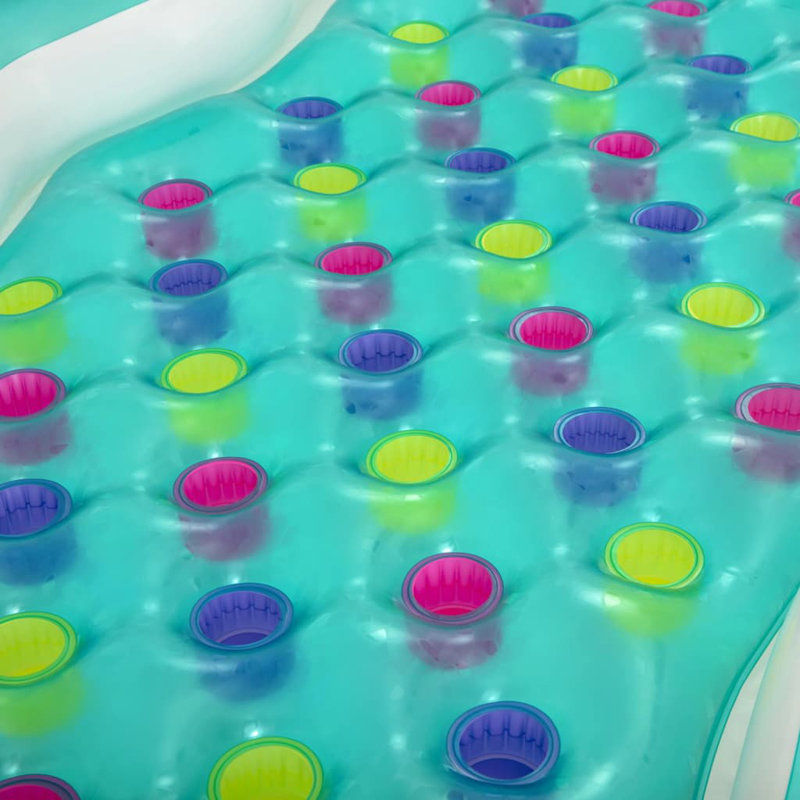 VidaXL 7.34ft 5.7ft Plastic Inflatable Pool