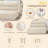 Folding Sofa Bed, Convertible Sleeper Chair With Pilow Foldable Matress, 2 In 1 Pull Out Loveseat Sofa Portable Fold Out Chair Bed Comfy Floor Couch Lounge For Living Room Bedroom, Queen, Beige-1887534158-1888053156